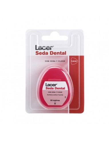 LACER SEDA DENTAL CON CERA,FLUOR,TRICLOSAN