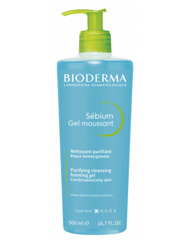 BIODERMA SEBIUM GEL MOUSSANT