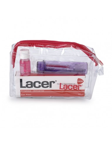 LACER (ROJA) KIT DE VIAJE 50ML+CEPILLO VIAJE