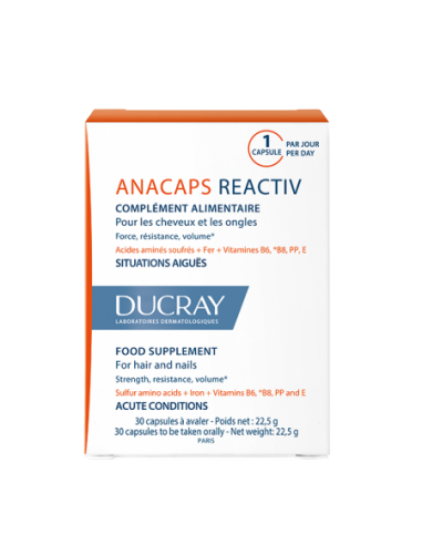 DUCRAY CÁPSULAS ANACAPS REACTIV