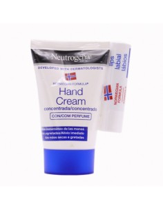 Neutrogena Crema de Manos Concentrada + Stick Labial
