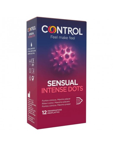 CONTROL PRESERVATIVOS SENSUAL INTENSE DOTS