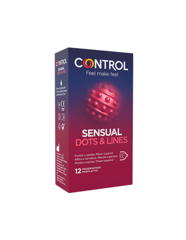 CONTROL PRESERVATIVOS SENSUAL DOTS & LINES