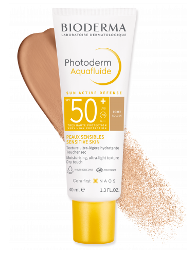 BIODERMA PHOTODERM MAX AQUAFLUIDO TEINTE DORÉE SPF50+