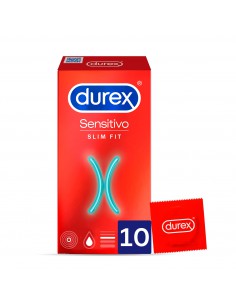 DUREX PRESERVATIVOS SENSITIVO SLIM FIT