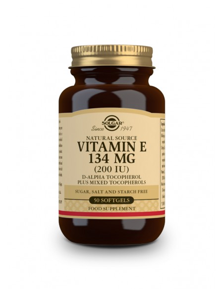 SOLGAR VITAMINA E 200 UI. (134 MG.)