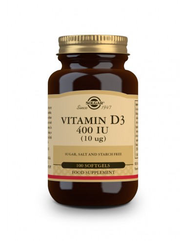 SOLGAR VITAMINA D3 400 UI