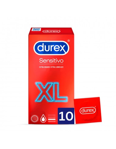DUREX PRESERVATIVOS SENSITIVO XL