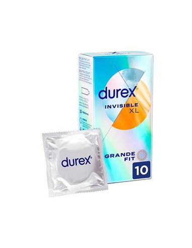 DUREX INVISIBLE EXTRA FINO XL