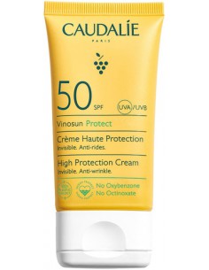 CAUDALIE SUN CREMA  FACIAL ANTIARRUGAS SPF50 50ML