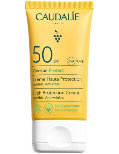 CAUDALIE SOLAR CREMA  FACIAL ANTIARRUGAS SPF50