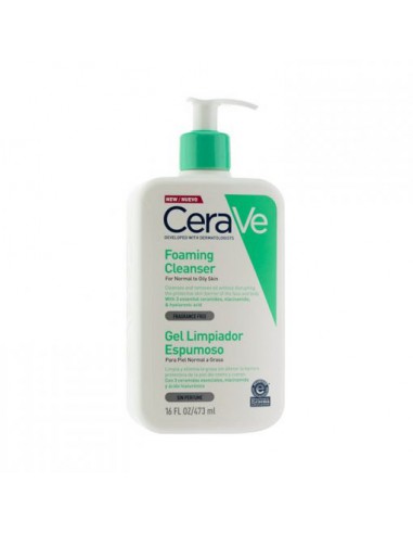 CERAVE GEL LIMPIADOR ESPUMOSO