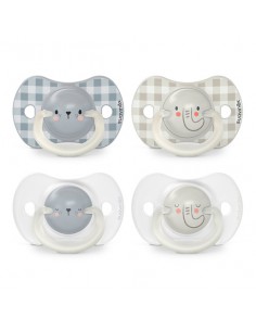 SUAVINEX CHUPETE FUSION SILICONA FISIOLOGICO 4-18M 2