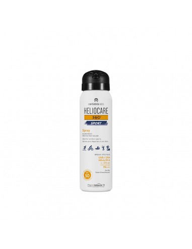 HELIOCARE 360º SPORT SPRAY PROTECTOR SOLAR SPF 50 1 ENVASE 100 ML