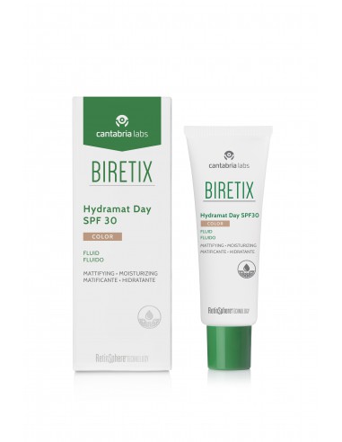 BIRETIX HYDRAMAT DAY SPF 30 FLUIDO CON COLOR 1...