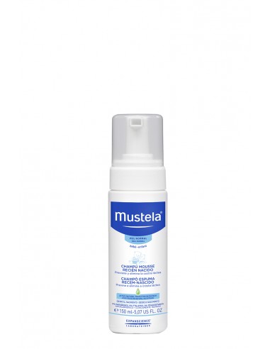 MUSTELA CHAMPU MOUSSE COSTRA LACTEA RECIEN NACIDO