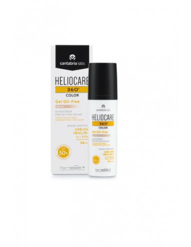 HELIOCARE 360º  GEL OIL-FREE BEIGE SPF 50+