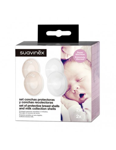 SUAVINEX CONCHAS PROTECTORAS + RECOLECTORAS